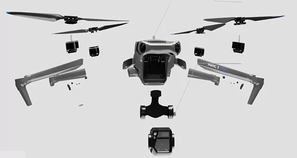 Fabrikasi Suku Cadang Drone Kustom