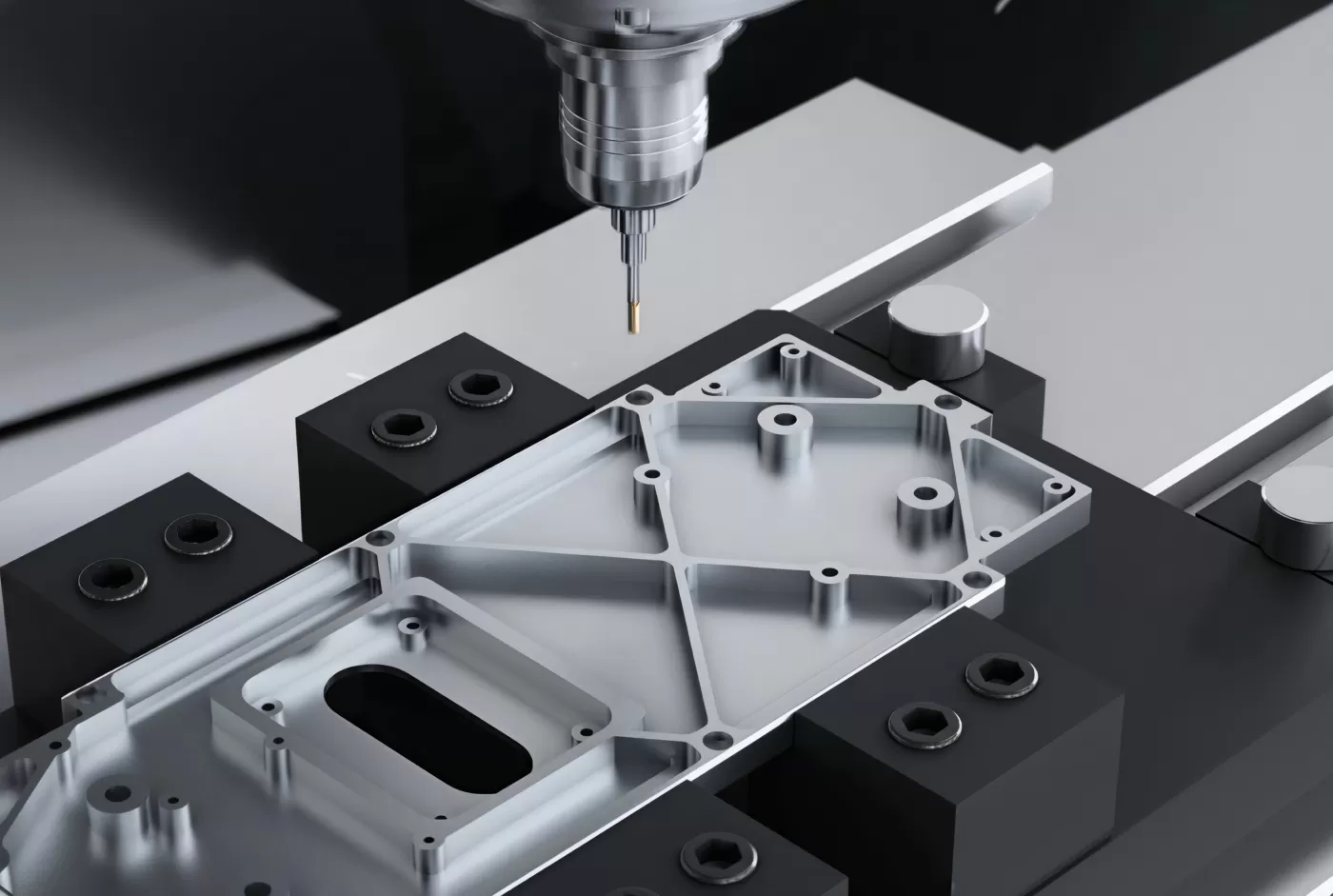 Semi-Finishing komponen robot