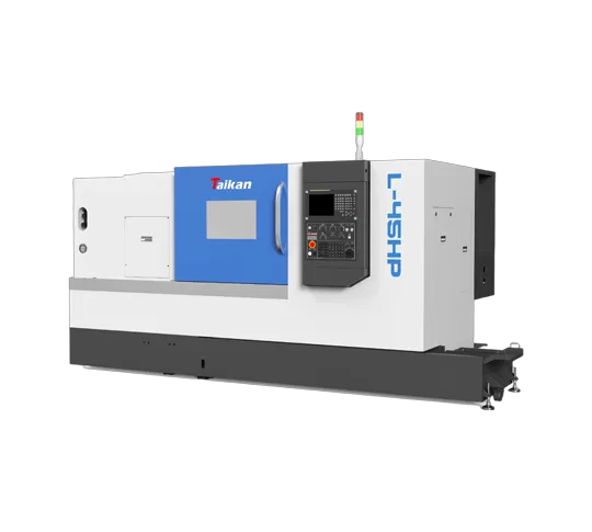 L-45HP mesin bubut Horizontal CNC presisi tinggi
