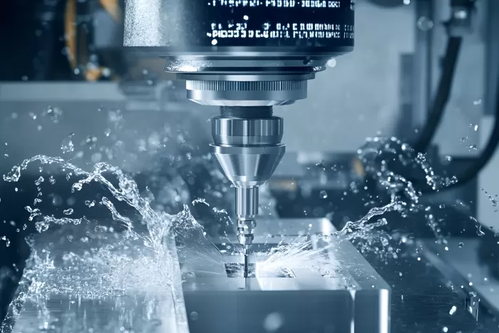 Pemesinan CNC untuk komponen robot berkaki empat